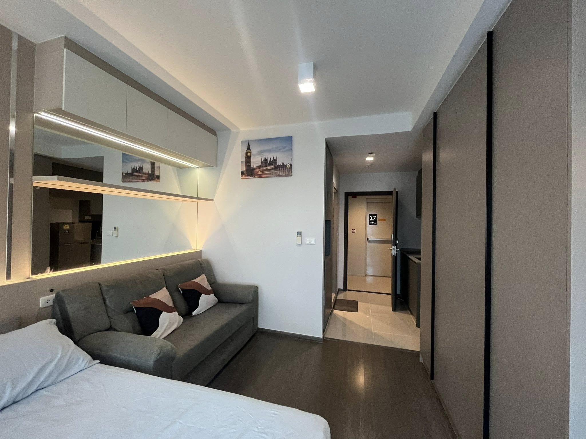 ให้เช่าคอนโด IDEO Sukhumvit 93 (ไอดีโอ สุขุมวิท 93) 1ห้องนอน / 1ห้องน้ำ ขนาด 26.5 ตรม. ชั้น 17 ตึก A ค่าเช่า 14,500 ต่อเดือน รถไฟฟ้า BTS บางจาก