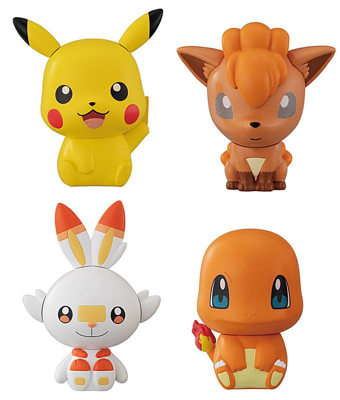 4549660473299 Pokemon Capchara Pokemon 7 (set of 4)