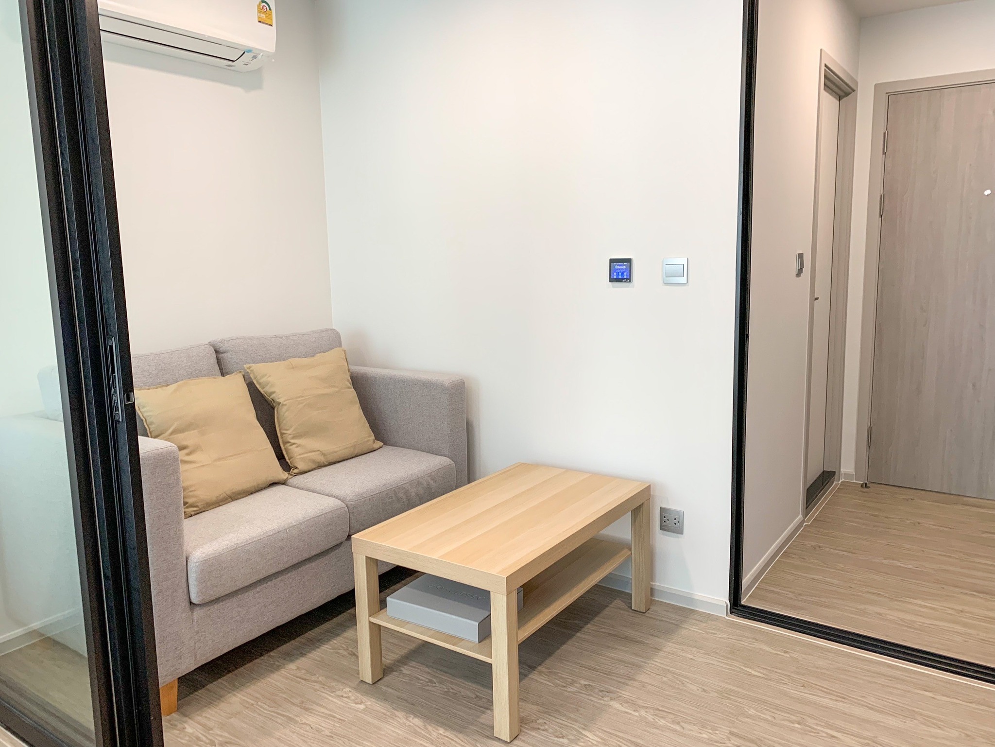 ปล่อยเช่าคอนโด Kave Seed Kaset (เคฟ ซี้ด เกษตร) - 1ห้องนอน 1ห้องน้ำ 1ห้องนั่งเล่น - ใกล้ BTS ม.เกษตร - ขนาดห้อง 26 ตรม. ชั้น 2 ตึก B