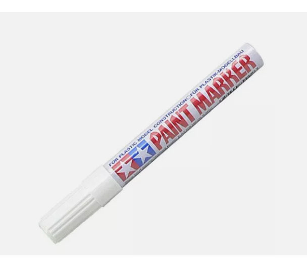 tamiya 89002 paint enamel marker x-2 white ขาว (เงา)
