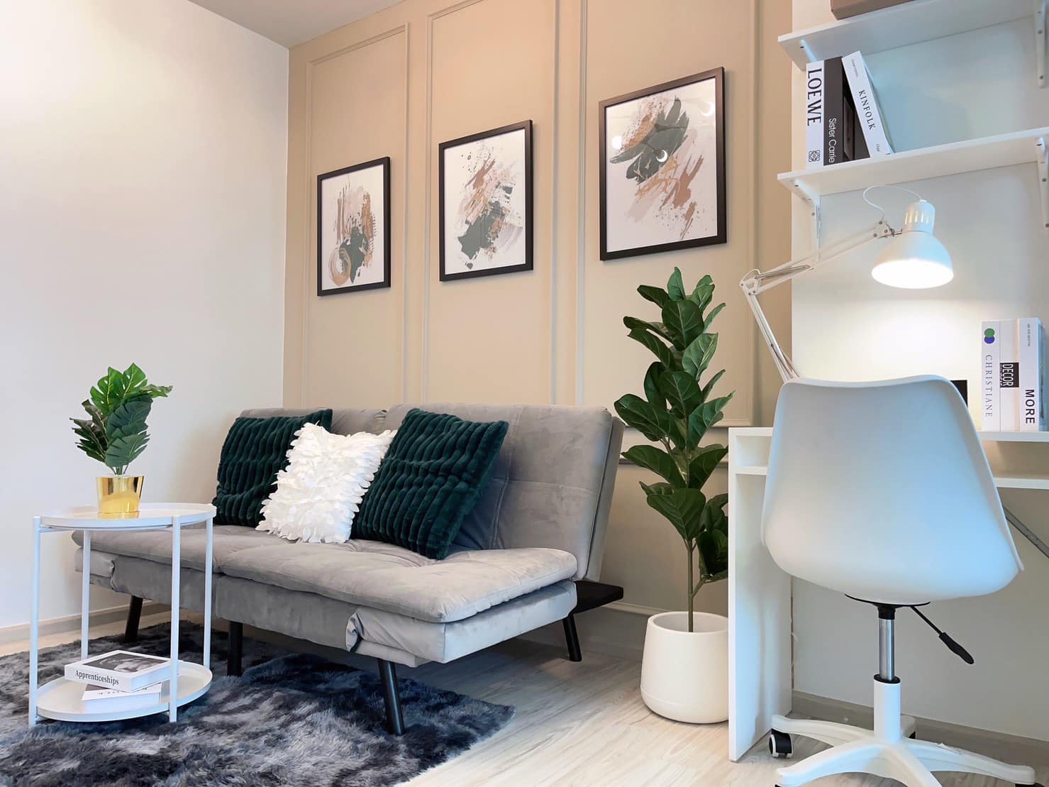 ขายห้องสวยน่าอยู่ตกแต่งอย่างดี MRT บางกระสอ สอบถามแอด Line ID : Smile-easy ที่ Aspire Rattanathibet 2