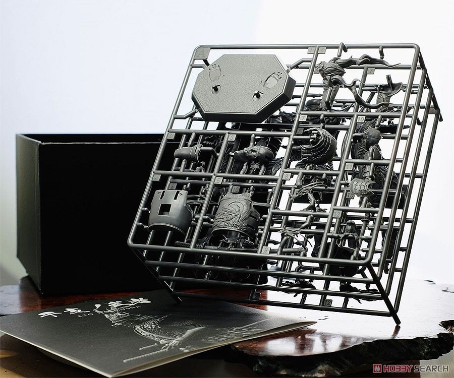 Annulus 4595316267057 Zodiac Warrior: Dragon Ready-to-Assemble Plastic Model Kit (Plastic model)