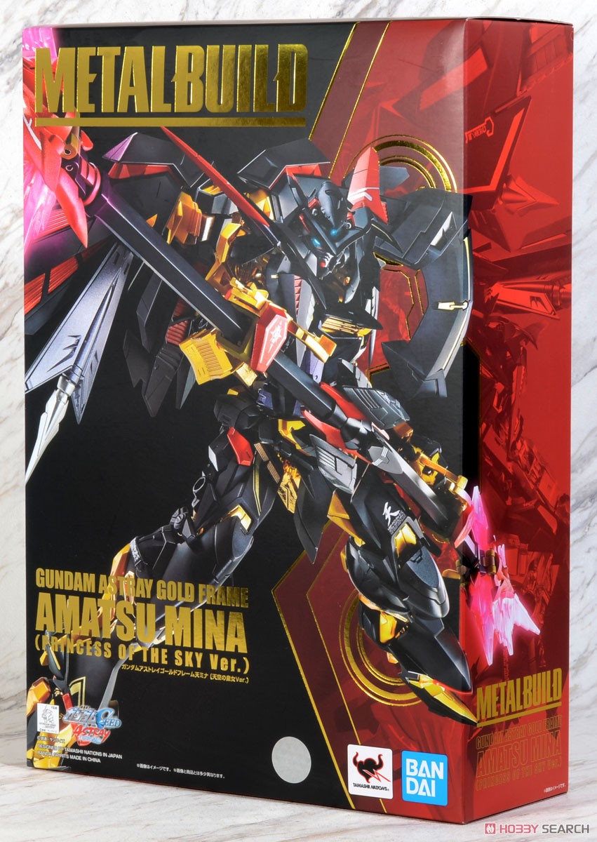 4573102610713 JP LOT Metal Build Gundam Astray Gold Frame Amatsu Mina (Princess of the Sky Ver.)-metal build