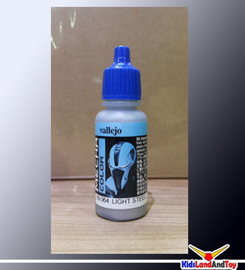 mecha vallejo 69. 064 light steel 17 ml.