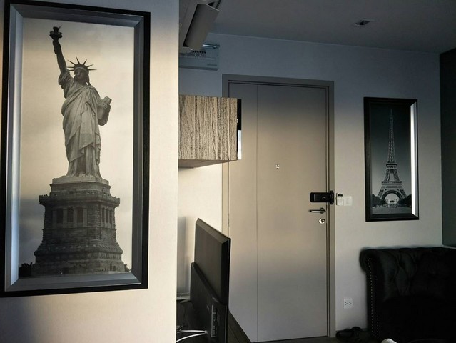 The Politan Rive ให้เช่า ชั้น51ไม่เคยปล่อยเช่าห้องมุมเฟอร์ครบ