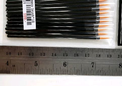 8858878280058 raditz CF05 Easy Brush (18อัน/แพ็ค) พู่กันด้ามสั้น