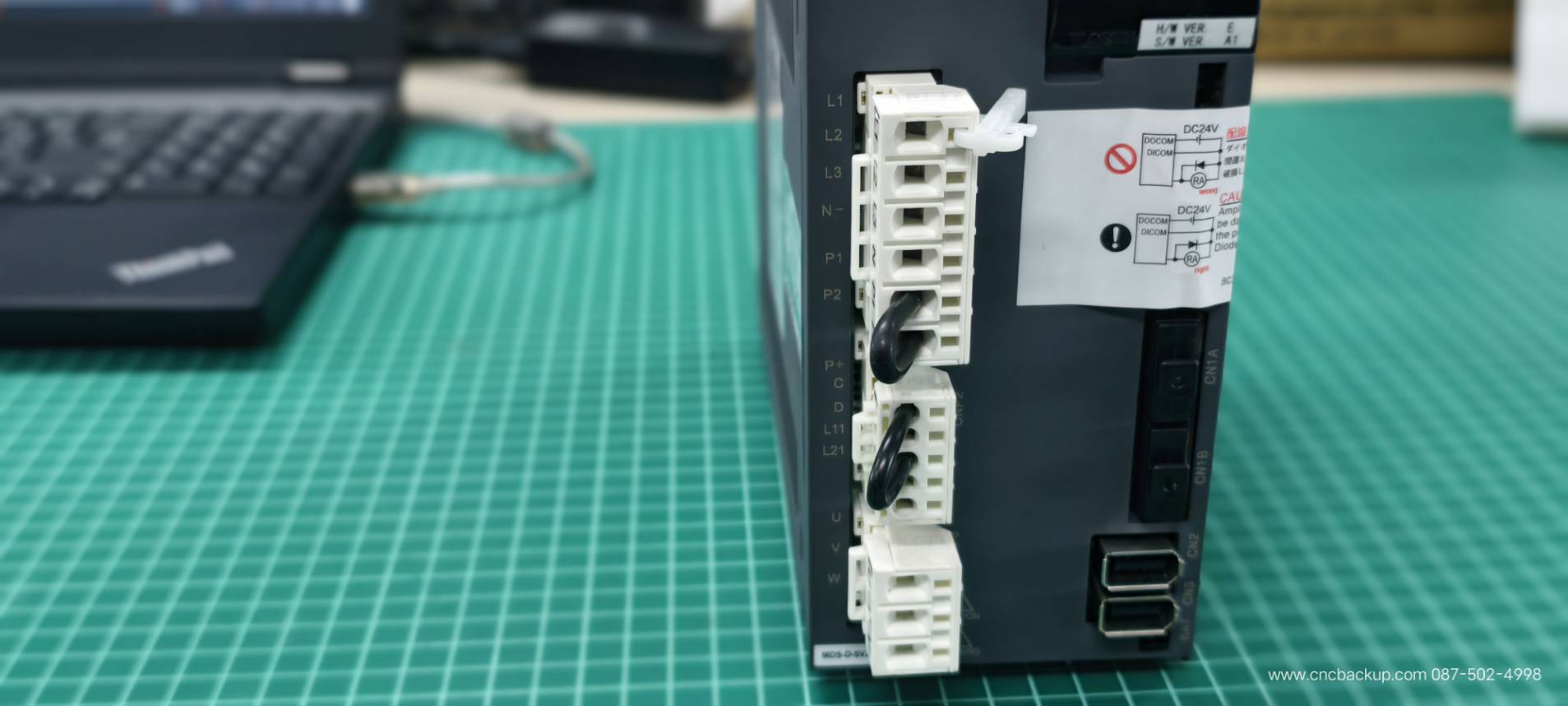 MITSUBISHI MDS-D-SVJ3-20NA SERVO DRIVE 2.OKw.