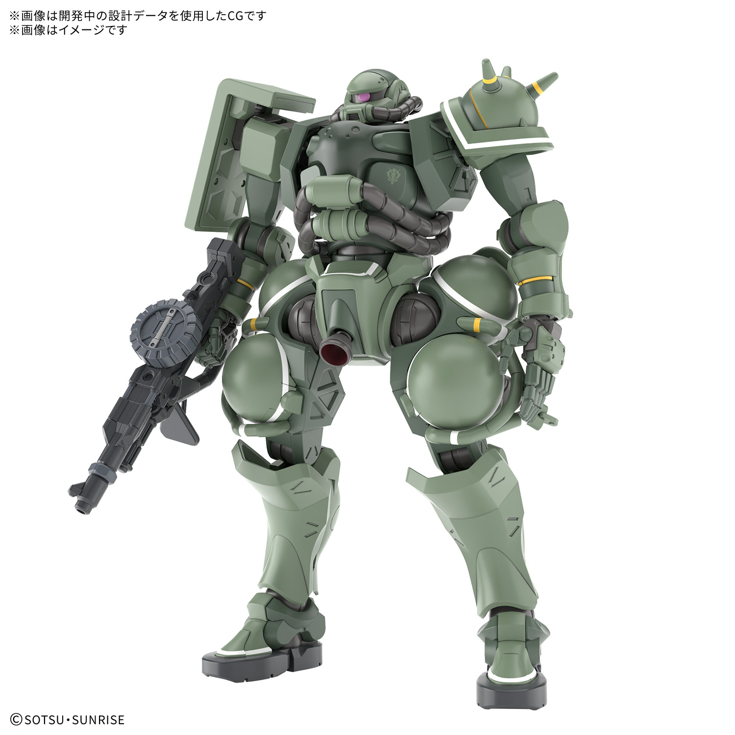 preorderเข้าเดือน 11/2025 งดสั่งร่วมกับรายการอื่นครับ Bandai 4573102691736 HG 1/144 ZAKU（GQ