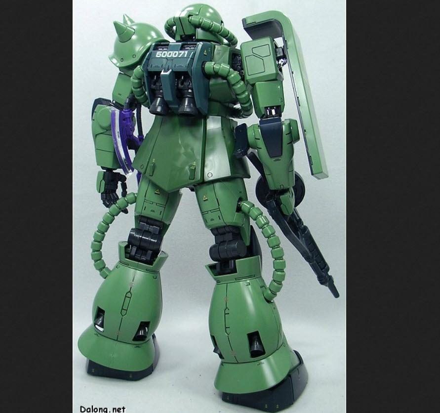 Bandai 4573102642301 PG 1/60 MS-06F ZAKU II