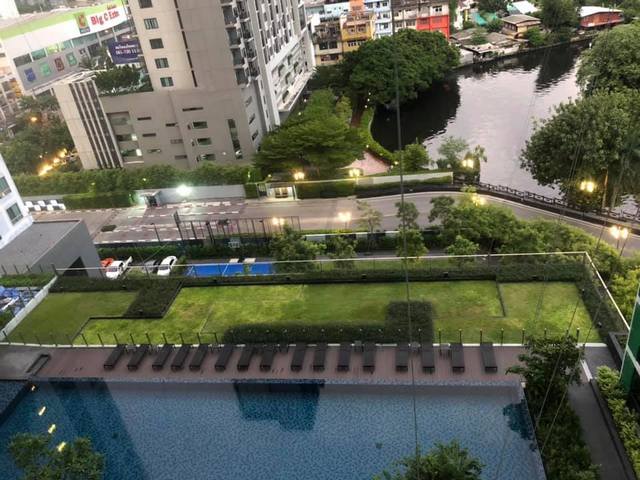 ให้เช่า The Base Sukhumvit 77 ห้องสวยชั้น12Aวิวสระเฟอร์ครบ