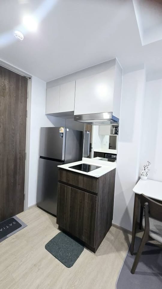 ให้เช่าห้องแบบ 1ห้องนอน 1ห้องน้ำ โซนพื้นที่ BTS คูคต คอนโด Nue Cross Khu Khot Station (นิว ครอส คูคต สเตชัน) ขนาดห้อง 27 ตรม. ชั้น 2 ตึก A