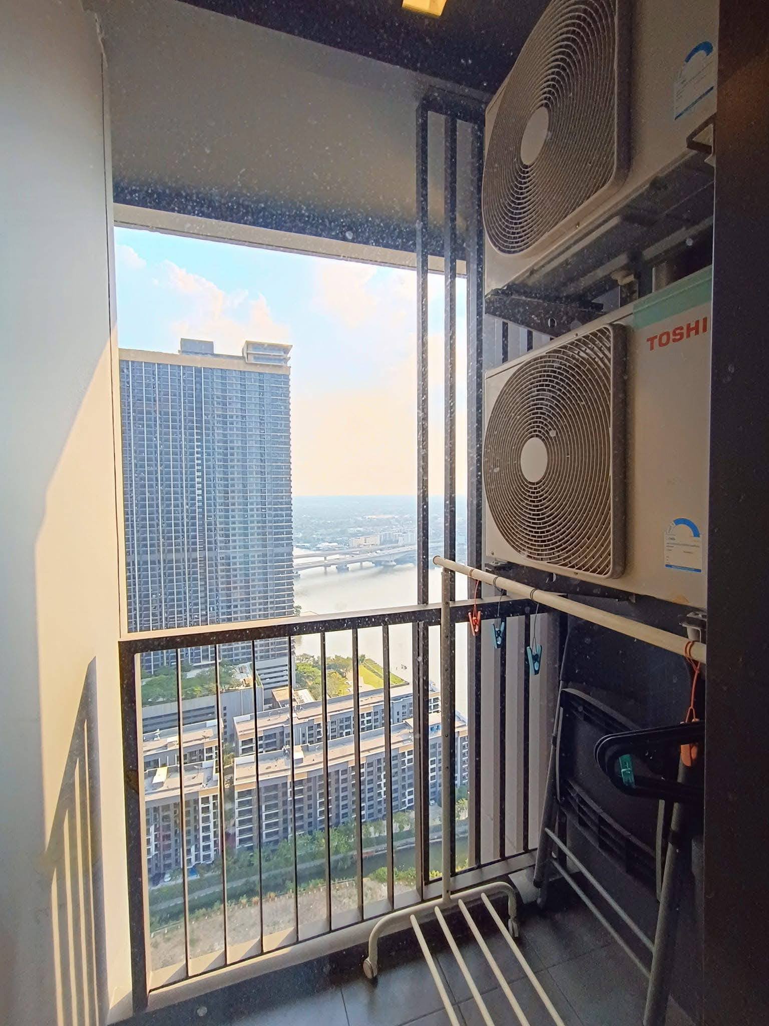 คอนโด The Politan Aqua เดอะ โพลิแทน อควา High Rise โซนพื้นที่ MRT พระนั่งเกล้า ให้เช่าห้องแบบ 1ห้องนอน 1ห้องน้ำ ขนาดห้อง 29 ตรม. ชั้น 35 ตึก A