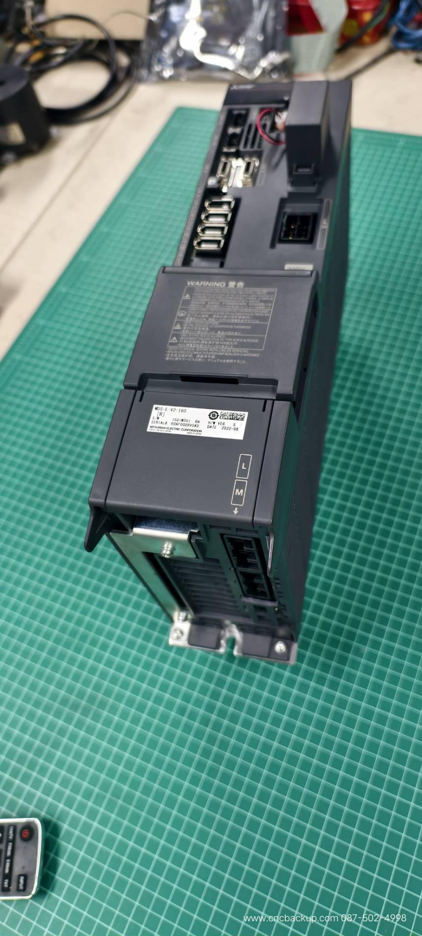 MITSUBISHI MDS-E-V2-160 SERVO DRIVE FOR M800/M80