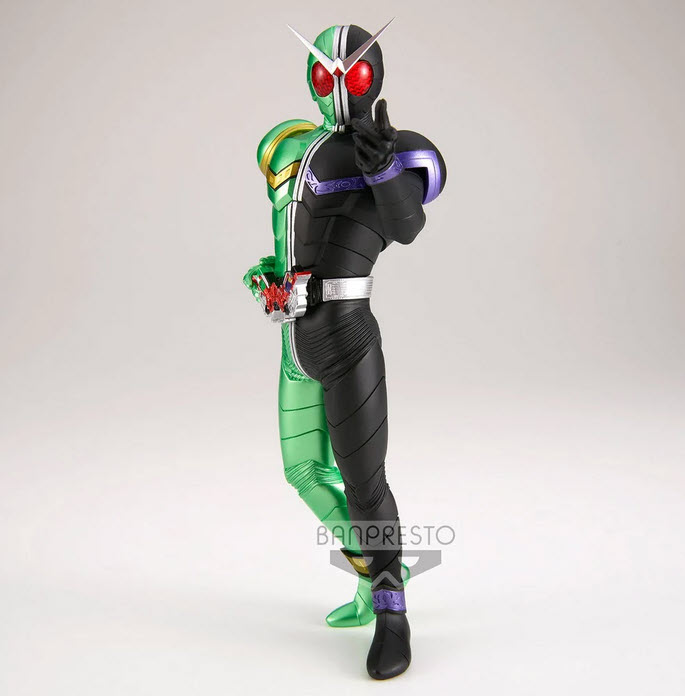4983164188752 brave statue kamen rider w cyclone joker(ver.a