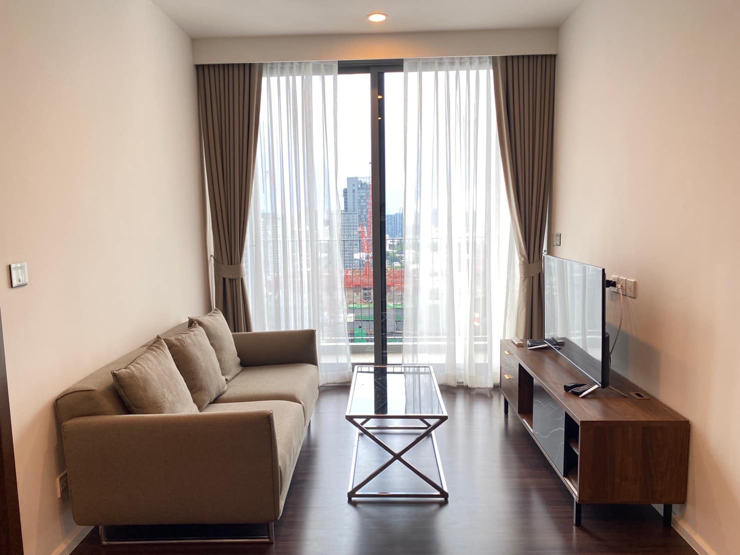 ปล่อยเช่าคอนโด Whizdom Inspire Sukhumvit (วิสดอม อินสปาย สุขุมวิท) - 2ห้องนอน 1ห้องน้ำ 1ห้องนั่งเล่น - ใกล้ BTS ปุณณวิถี / True Digital Park - ขนาดห้อง 48 ตรม. ชั้น 24