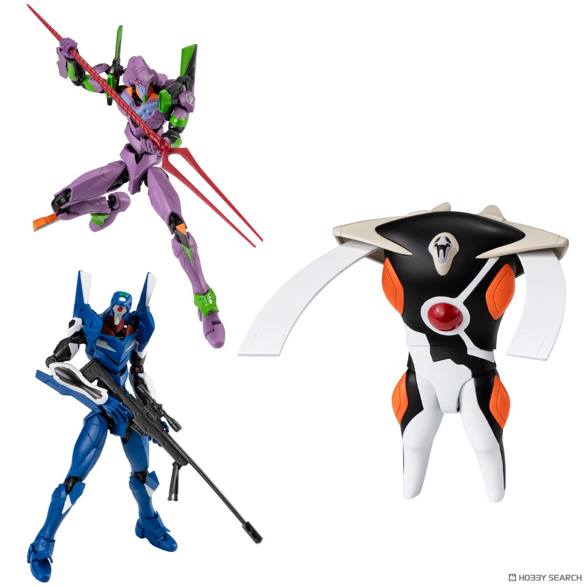 Preorderเข้า 3-4/2026 รบกวนสั่งแยกกับสินค้ารายการอื่นครับ Bandai 4570117923173 EVA-FRAME-DX02: EVANGELION W/O GUM ได้ครบ 3 แบบ