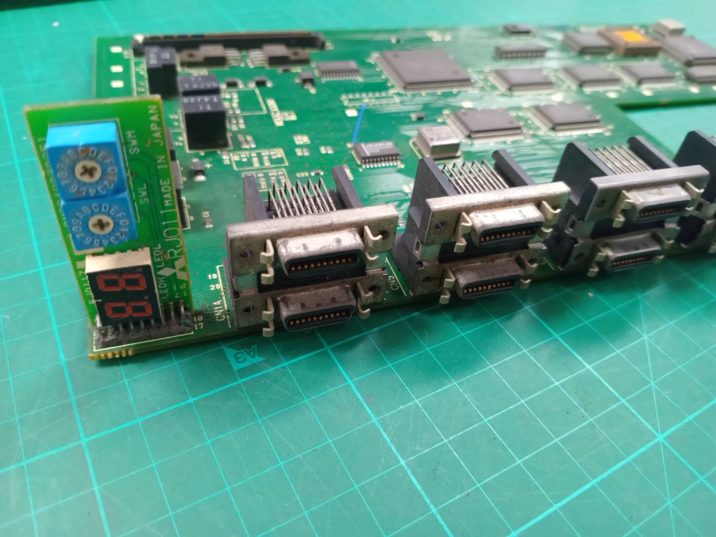 MITSUBISHI RJ111C PC Board PLC/Add-On Board