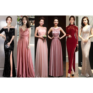 kudapy กล่องสุ่มเดรสไปงาน เดรสไปงานแต่ง แจ้งขนาดไซต์ให้แม่ค้าได้ค่ะ เลือกแบบไม่ได้นะคะ