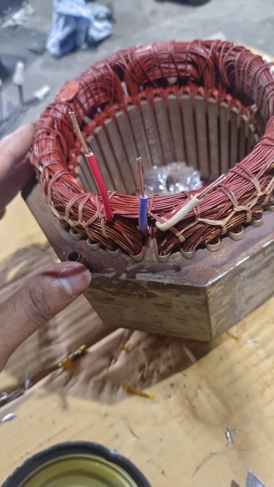 งานซ่อม Servo motor 2 ลูก ของ Fanuc