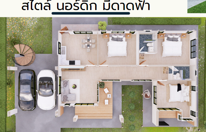ใกล้ทะเล❤️บ้านเดี่ยวสไตล์นอร์ดิก 3นอน 2น้ำ 2ที่จอดรถ มีดาดฟ้า 🏠บ่อนอก เมืองประจวบคีรีขันธ์ 🏖️Near Beach Nordic Single House 3 Bed Room 2 Bath Room 2 Parking + Rooftop 🏠โครงการมูนสโตน บีช ประจวบ Project :Moonstone Beach Prach