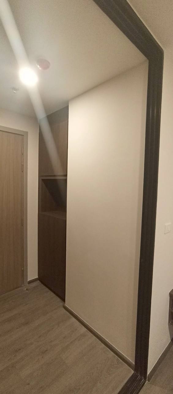 ให้เช่าคอนโด The Origin Ladprao-Bangkapi (ดิ ออริจิ้น ลาดพร้าว-บางกะปิ) โซนพื้นที่ BTSบางกะปิ ห้องแบบ Studio / 1ห้องน้ำ / โซนครัวปิด ขนาดห้อง 23 ตรม. ชั้น 12