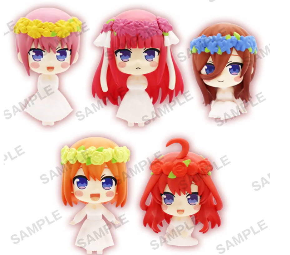 4582520218203 (set of 5) The Quintessential Quintuplets Capsule Collection Swing Figure Vol 2