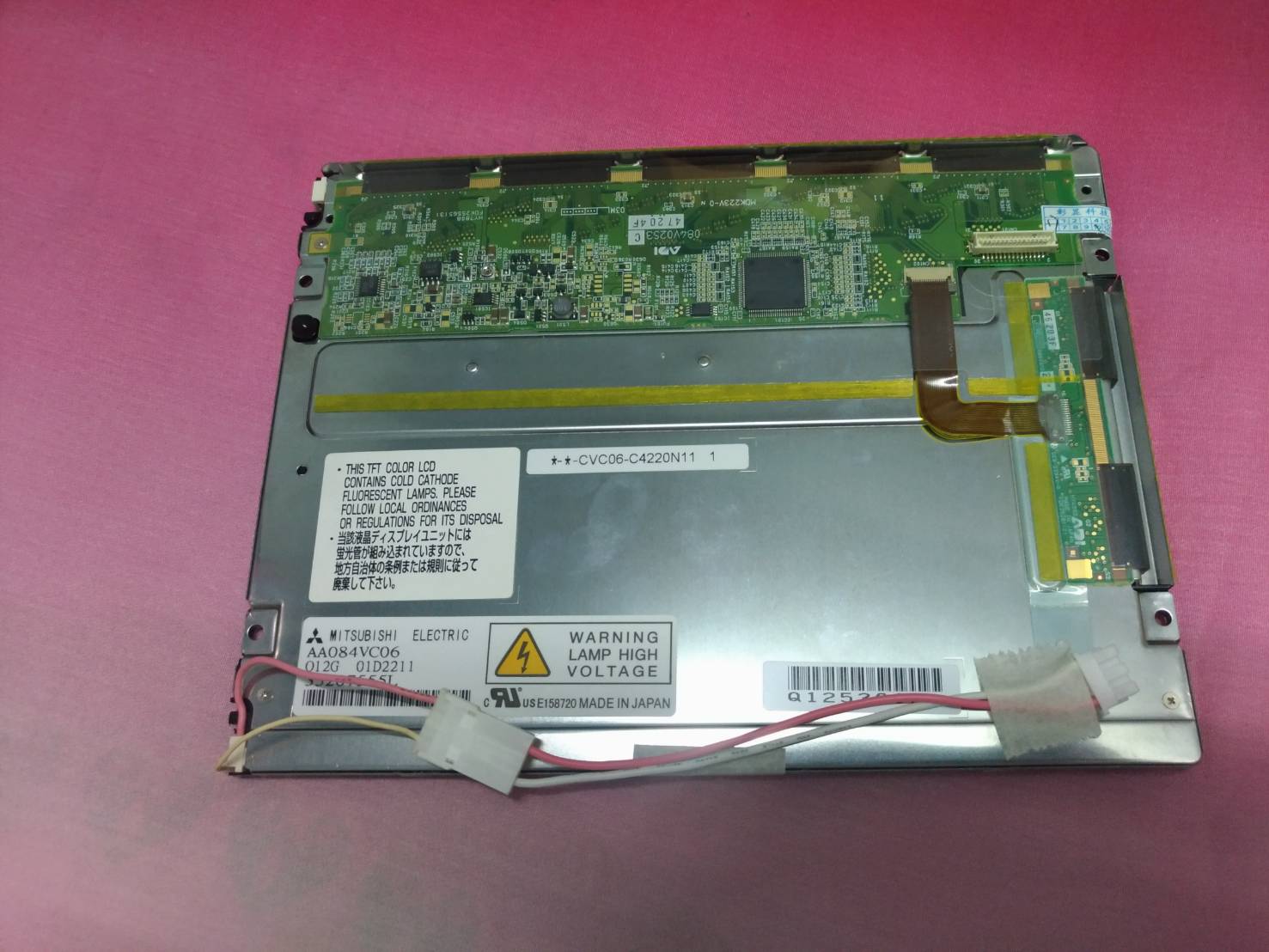 MITSUBISHI AA084VC06 LCD MONITOR