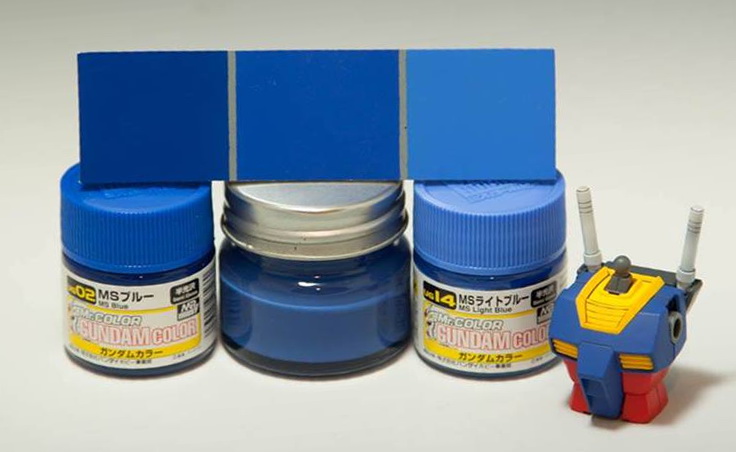 130116 max 16 BLUE GUNDAM สีน้ำเงิน