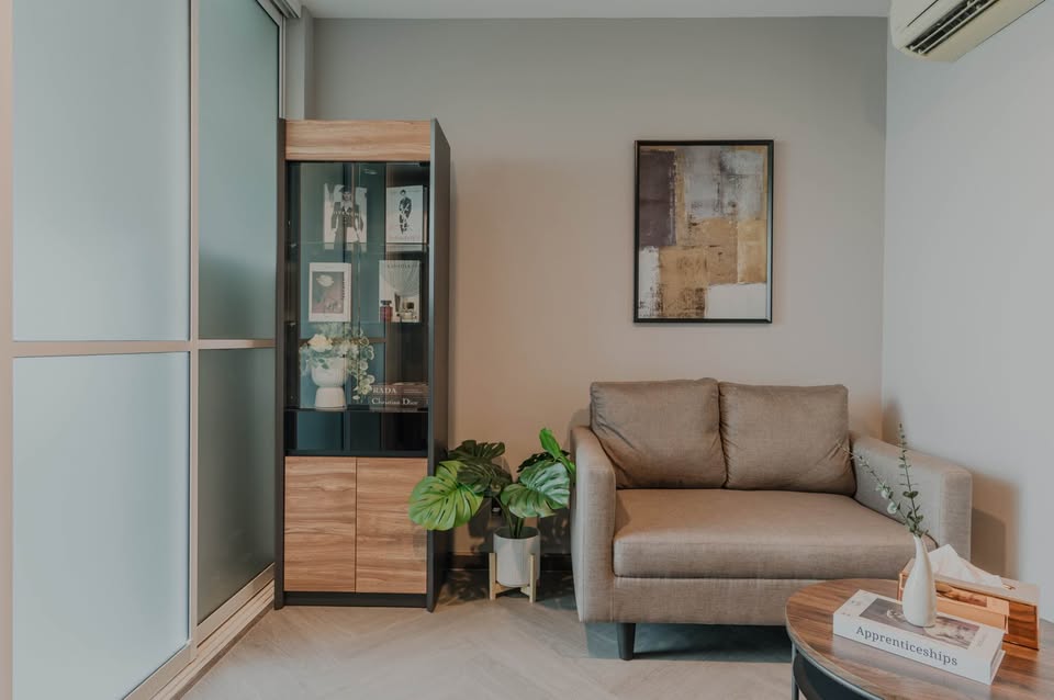 ให้เช่าคอนโด The Base Sukhumvit 77 (เดอะ เบส สุขุมวิท 77) โซน รถไฟฟ้า BTS อ่อนนุช 1ห้องนอน / 1ห้องน้ำ ขนาดห้อง 30 ตรม. ชั้น 6