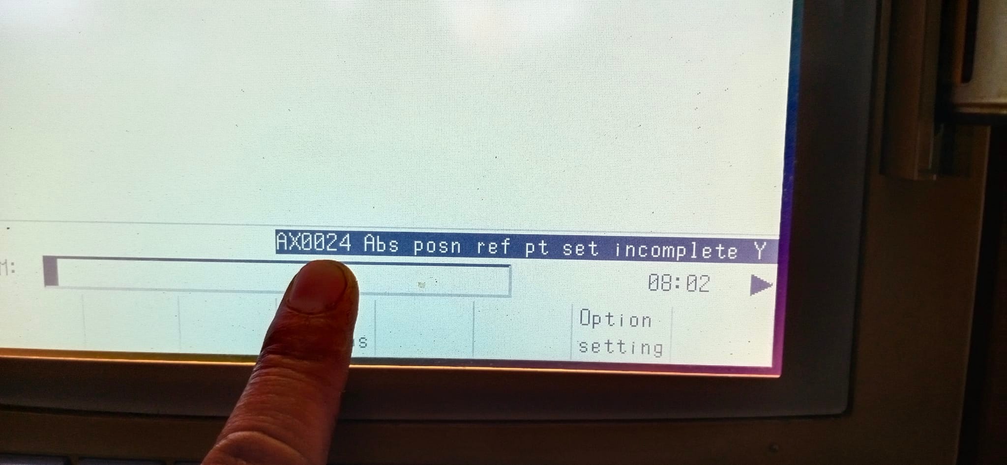ซ่อม MITSUBISHI M-V60EN CNC M600 controller อาการ Alarm 51 Over current สาเหตุ Servo motor เสีย