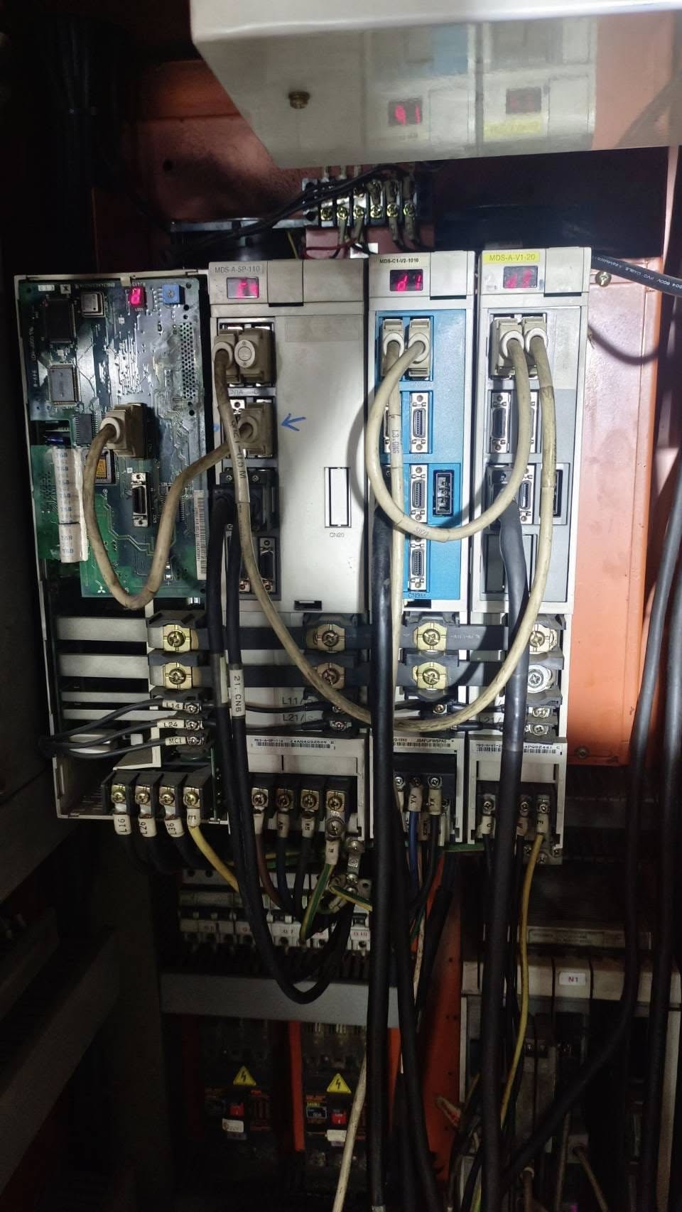 งานซ่อม CNC HARDFORD ALARM 32 ที่ SERVO DRIVE