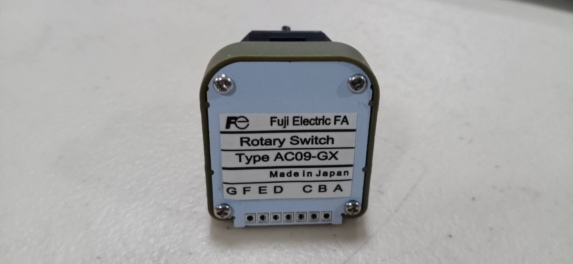 FUJI AC09-GX ROTARY SWITCH CODE