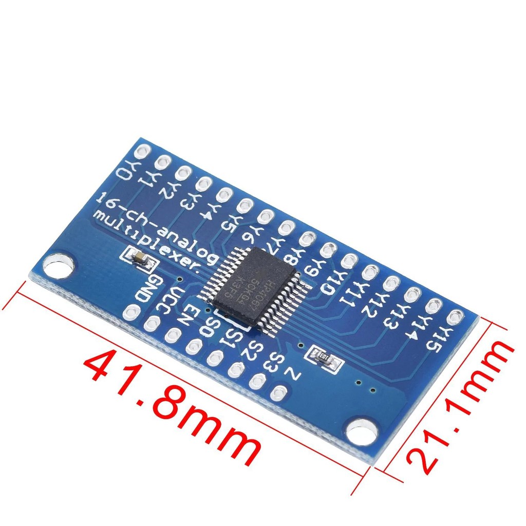 16-Channel Analog/Digital MUX Breakout - CD74HC4067