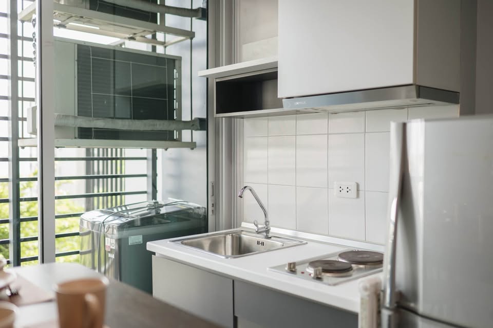 ให้เช่าคอนโด The Base Sukhumvit 77 (เดอะ เบส สุขุมวิท 77) โซน รถไฟฟ้า BTS อ่อนนุช 1ห้องนอน / 1ห้องน้ำ ขนาดห้อง 30 ตรม. ชั้น 6