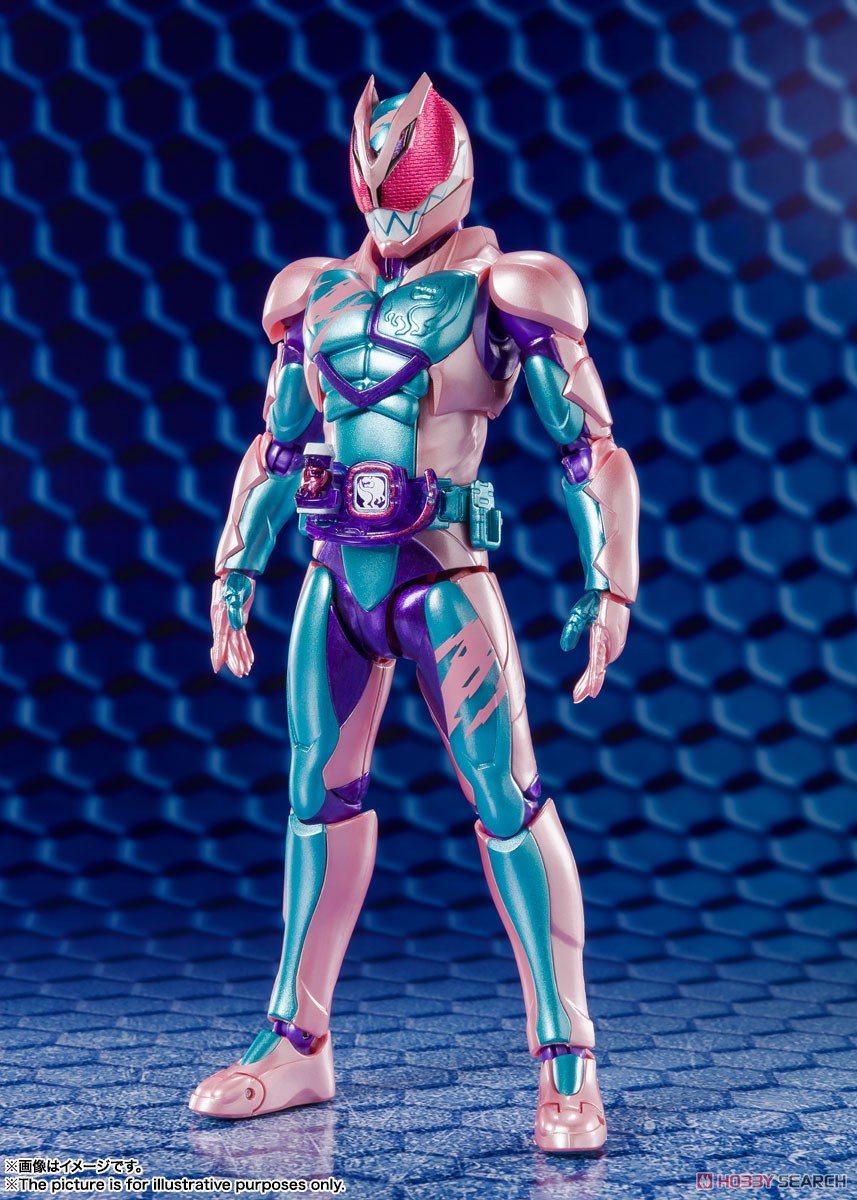 (เหลือ1ชิ้น) hk4573102629906 hk ver s.h.figuarts kamen rider revi rex genome