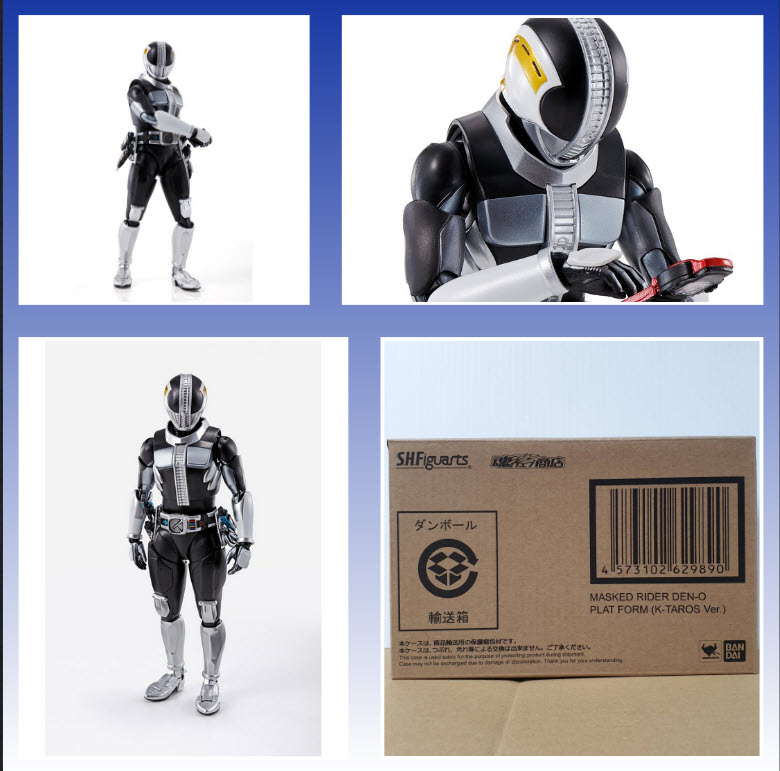 เหลือ1ชิ้น ทักแชทก่อนโอน) jp lot 4573102629890 s.h.figuarts masked rider den-o plat form (k-taros ver)