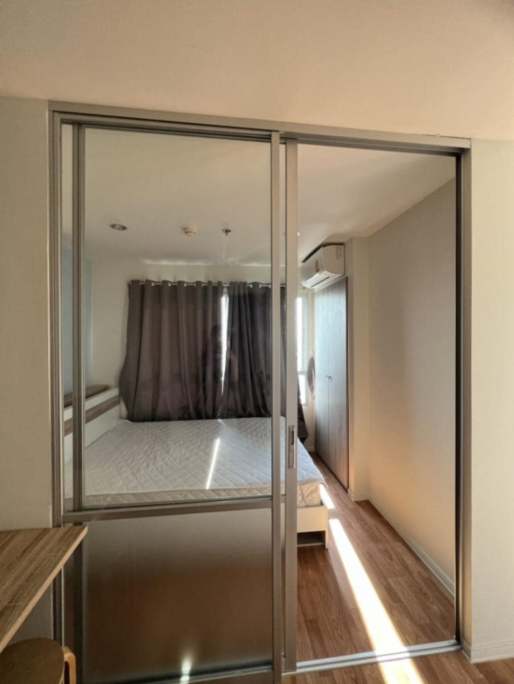 ปล่อยเช่าคอนโด Lumpini Ville Nakhon In - Reverview (ลุมพินี วิลล์ นครอินทร์ - ริเวอร์วิว) - 1ห้องนอน 1ห้องน้ำ 1ห้องนั่งเล่น - ใกล้ MRT กระทรวจสาธารณสุขและแยกติวานนท์ - ขนาดห้อง 23 ตรม. ชั้น 26