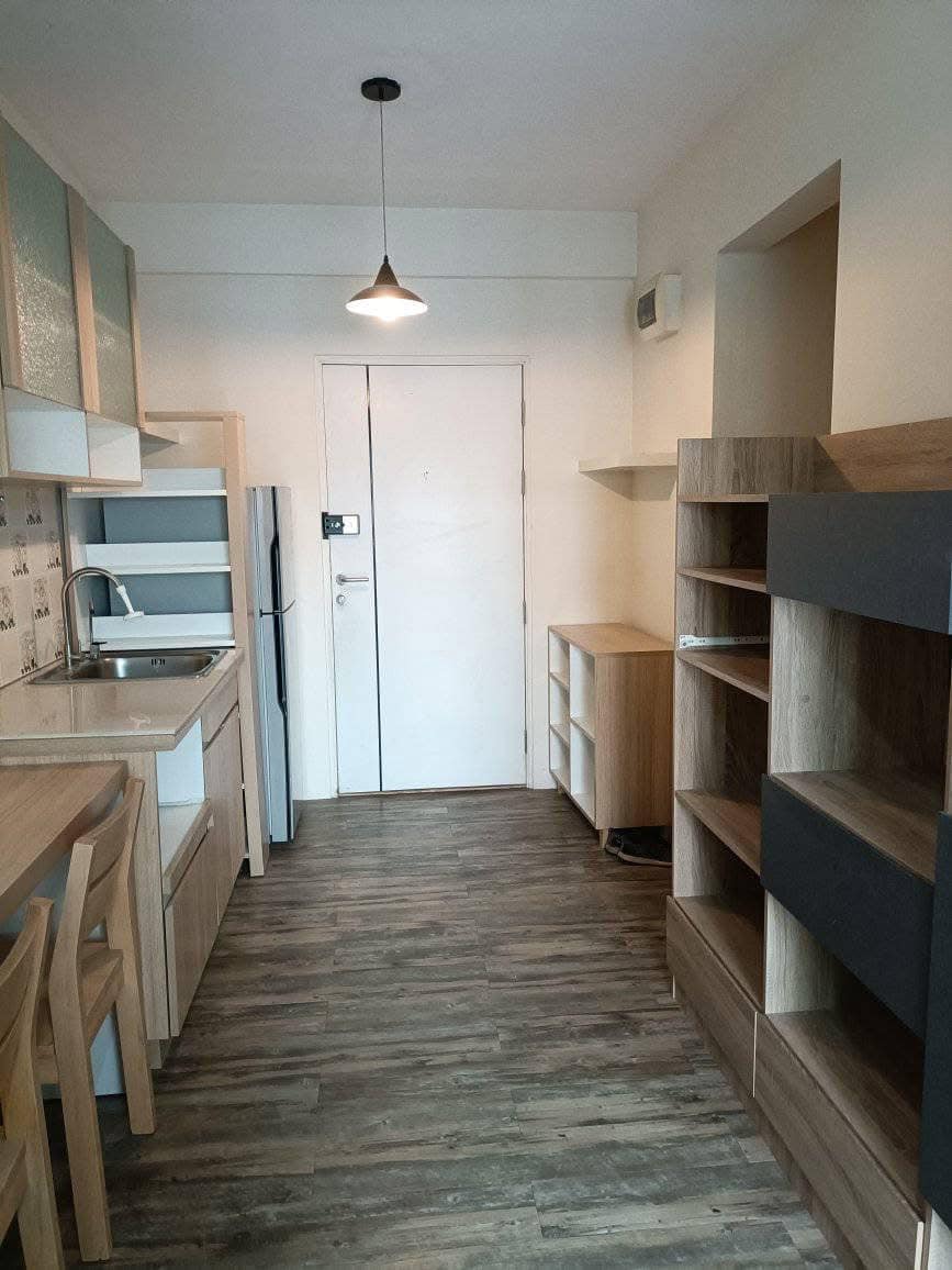 ให้เช่าห้องแบบ 1ห้องนอน 1ห้องน้ำ โซนพื้นที่ MRT สุทธสาร คอนโด A Space Play Ratchada - Sutthisarn (เอ สเปซ เพลย์ รัชดา-สุทธิสาร) ขนาดห้อง 33 ตรม. ชั้น 3 ตึก A