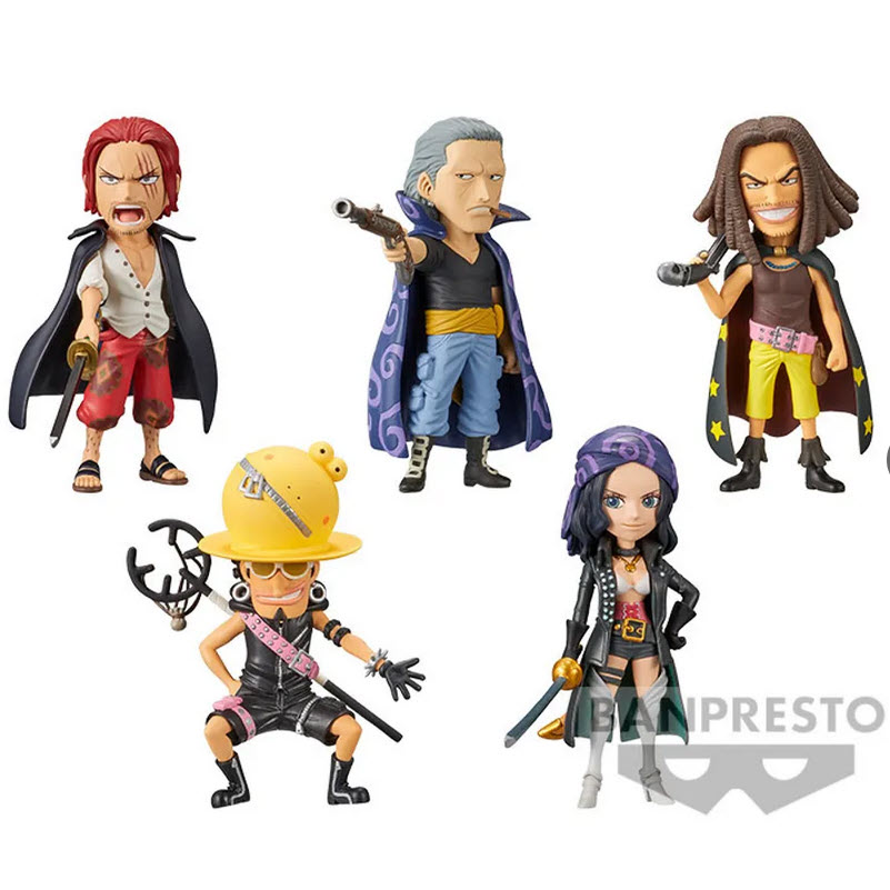 (เหลือ 1ชิ้น) 4983164190823 (set5) One piece film red WCF Vol.3 ได้ครบ 5 แบบ