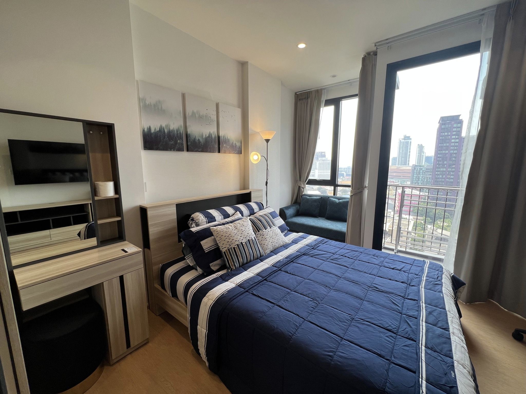 ปล่อยเช่าคอนโด Maru Ekkamai 2 (มารุ เอกมัย 2) ซ. สุขุมวิท 63 - เลี้ยงสัตว์ได้ 1ห้องนอน 1ห้องน้ำ 1ห้องนั่งเล่น - ใกล้ BTS เอกมัย - ขนาดห้อง 30 ตรม. ชั้น 22