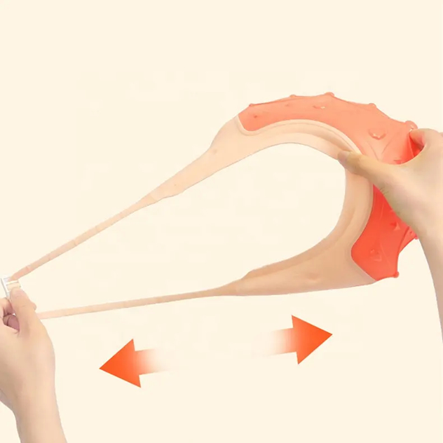 Famed หมวกอาบน้ำเด็ก ป้องกันน้ำเข้าตา หมดปัญหาการสระผม ปรับขนาดได้