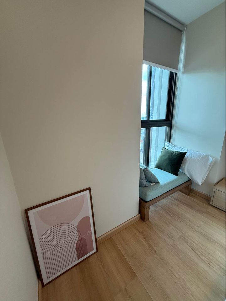 สนใจชมห้องติดต่อได้เลย Line ID: Smile-easy ปล่อยเช่าคอนโด IDEO Ladprao 5 (ไอดีโอ ลาดพร้าว 5) - 1ห้องนอน 1ห้องน้ำ 1ห้องนั่งเล่น - ใกล้ MRT ลาดพร้าว - ขนาดห้อง 34 ตรม. ชั้น 8