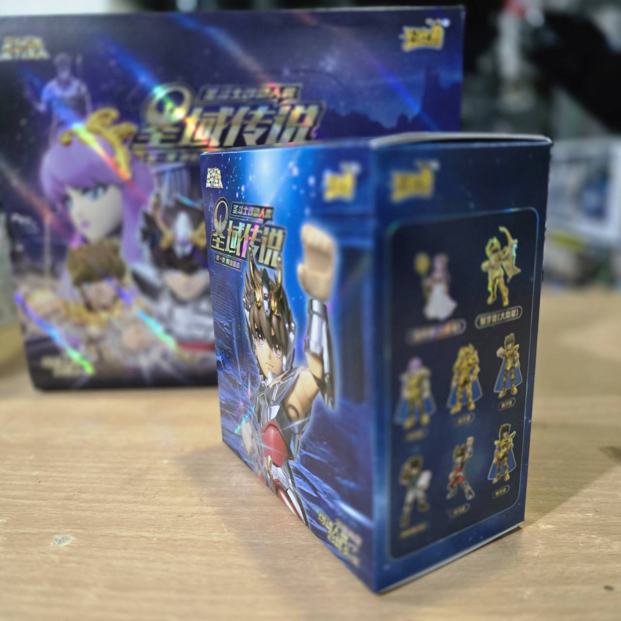 แบบสุ่ม-จุ่มเดี่ยว 6973830389291 Blind Box Figure Saint Seiya The 1st Bullet Golden Will Kayou