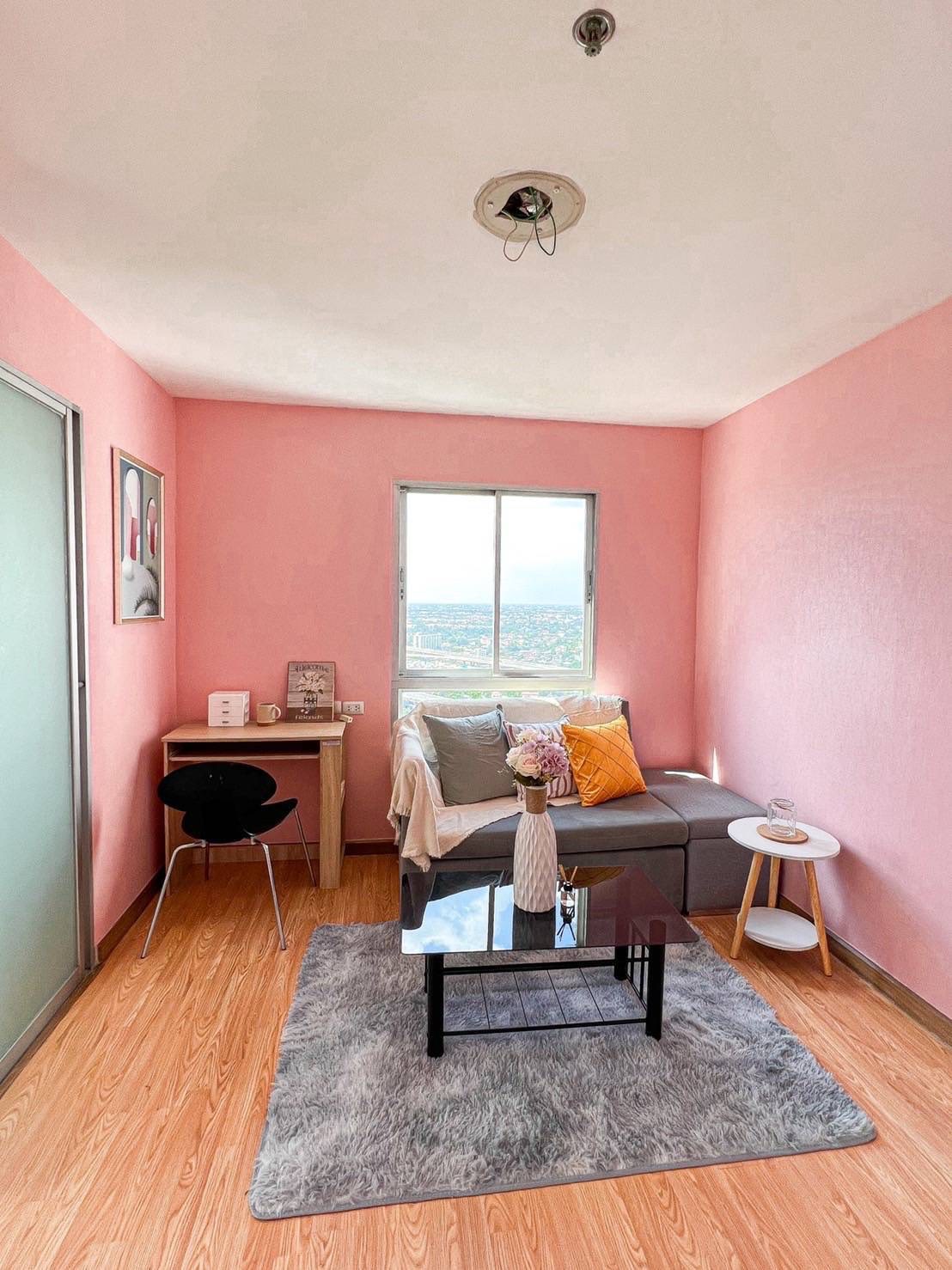 ให้เช่า เดอะ ทรัสต์ เรสซิเด้นซ์ ปิ่นเกล้า 1ห้องนอน ชั้น30 ตกแต่งพร้อมอยู่