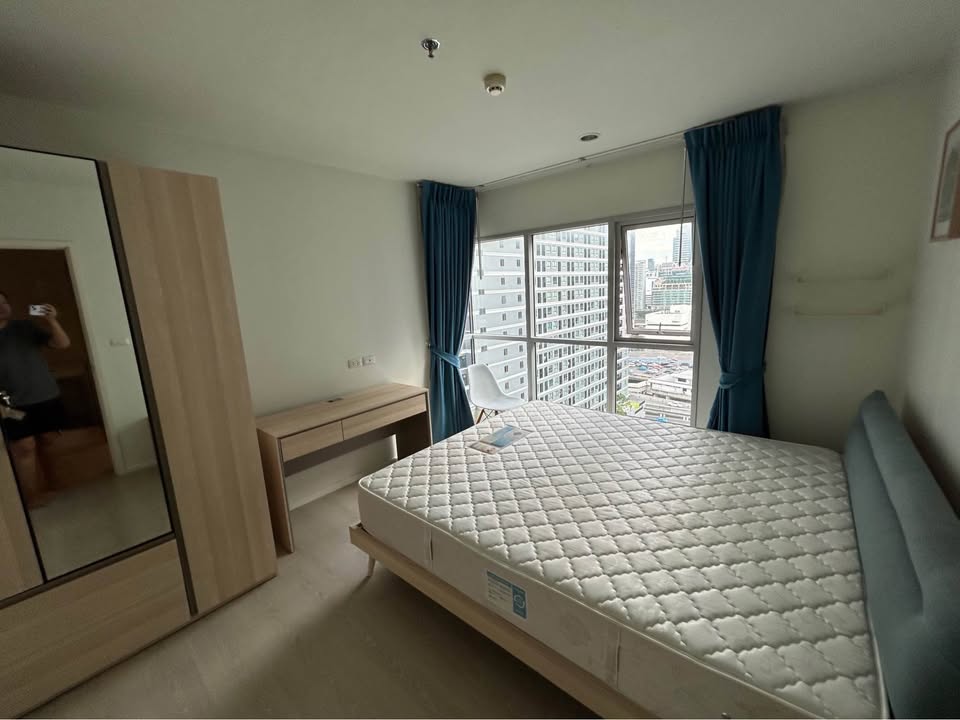 (แอสไพร์ พระราม 9) High Rise โซนพื้นที่ MRT พระราม 9 ให้เช่าห้องแบบ 2ห้องนอน 1ห้องน้ำ ขนาดห้อง 50 ตรม. ชั้น 17