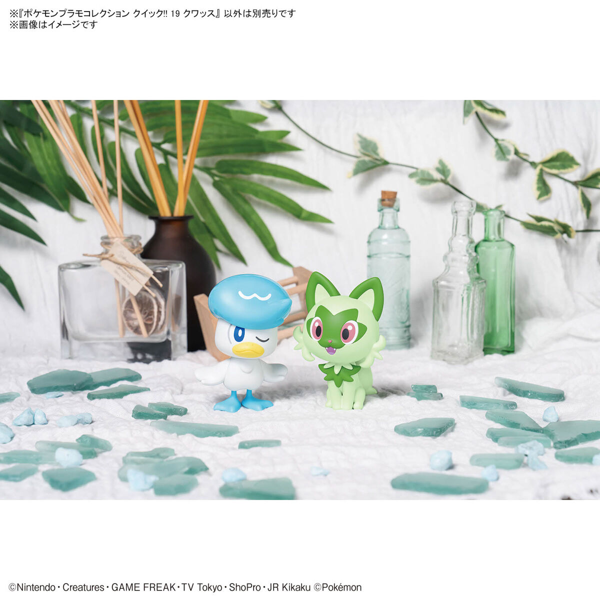 Bandai 4573102666970 Pokémon PLAMO COLLECTION QUICK!! 19 Quaxly