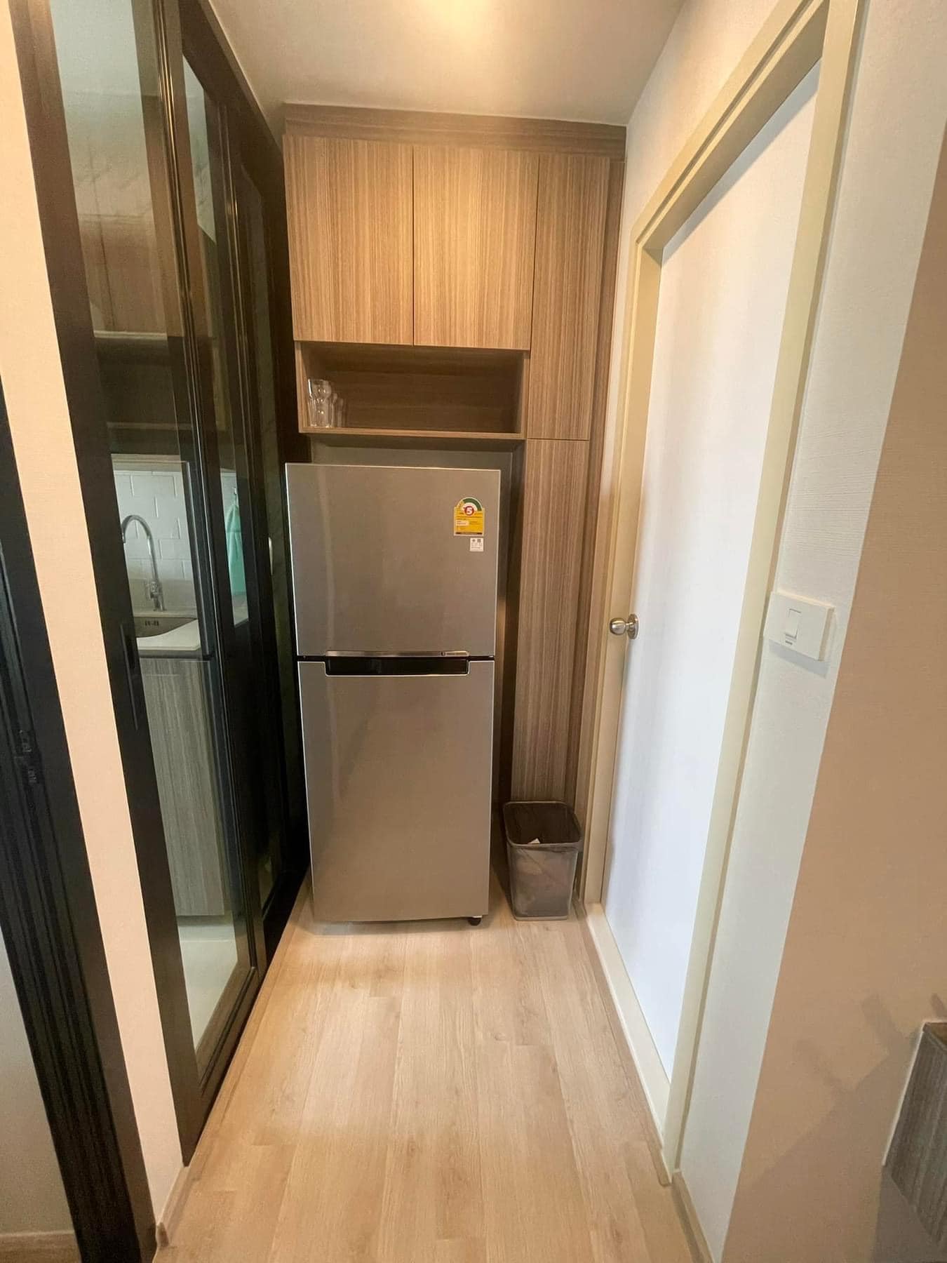 ปล่อยเช่าคอนโด The Origin Sukhumvit 105 (ดิ ออริจิ้น สุขุมวิท 105) - 1ห้องนอน 1ห้องน้ำ 1ห้องนั่งเล่น 1ห้องครัว - ใกล้ BTS แบริ่ง - ขนาดห้อง 27.64 ตรม. ชั้น 8 ตึก A