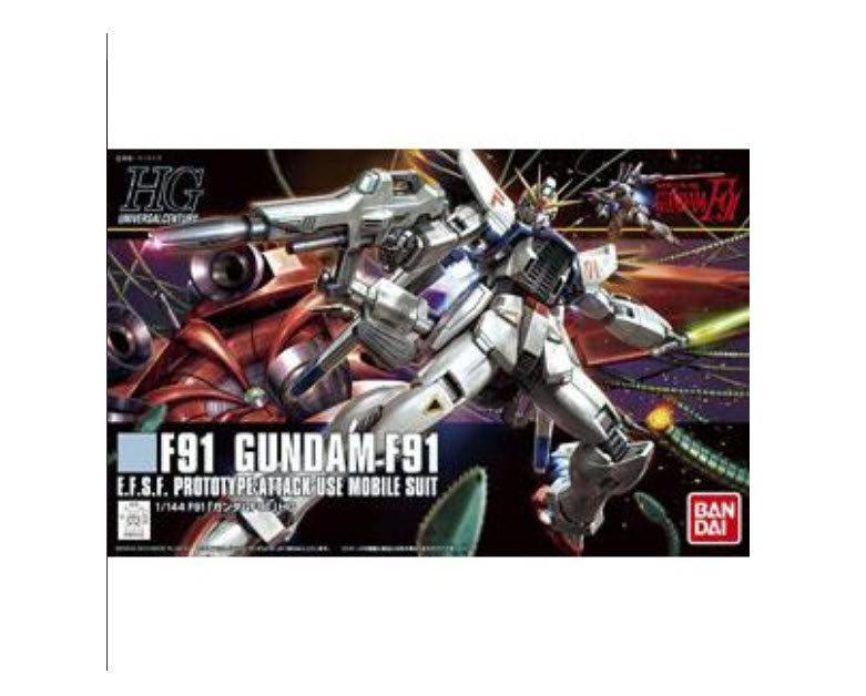 Bandai 4573102579553 hg1/144 167 F91 ขาว