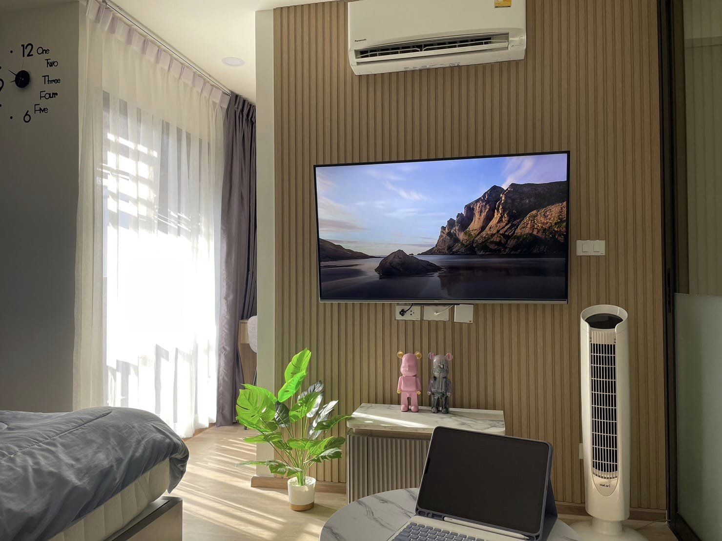 ให้เช่าคอนโด ONEDER Kaset (วันเดอร์ เกษตร) ตกแตงสวยมีเครื่องซักผ้าพร้อมอยู่