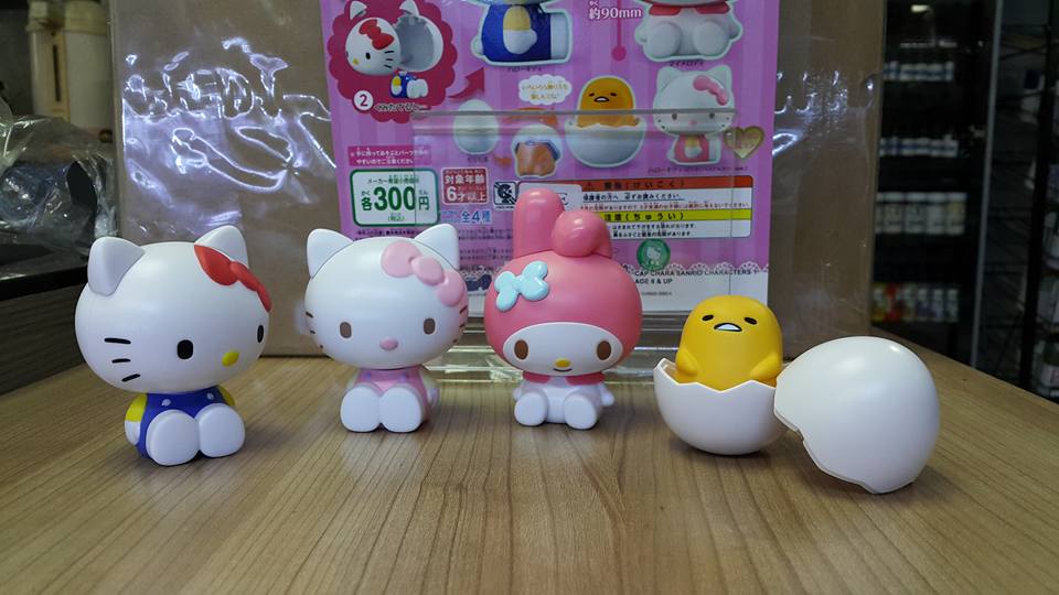 CAP CHARA SANRIO CHARACTERS 1 แบบเซ็ต ( 1เซ็ตจะมี4 แบบ)